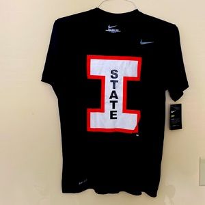Illinois State Nike Dri-Fit Shirt New With Tags